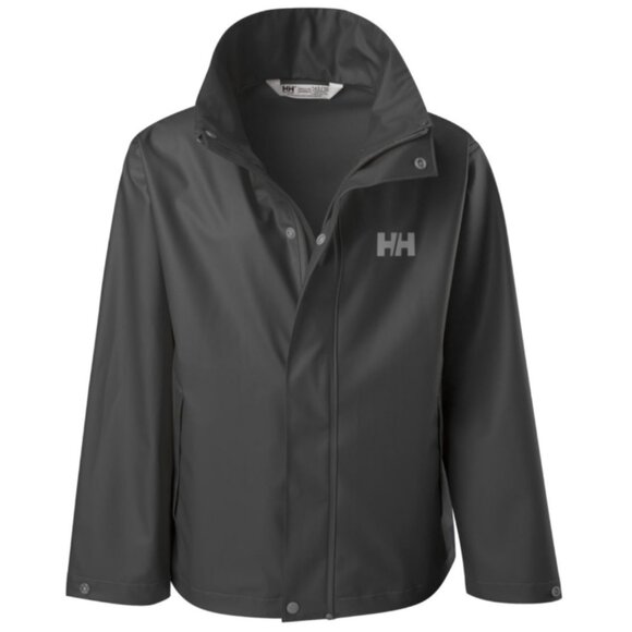 Helly Hansen Black Moss Rain Jacket - 12, fits Women's Small! - Picture 1 of 16